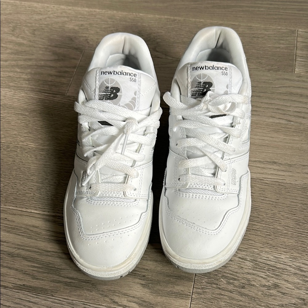 New Balance White Sneakers 550